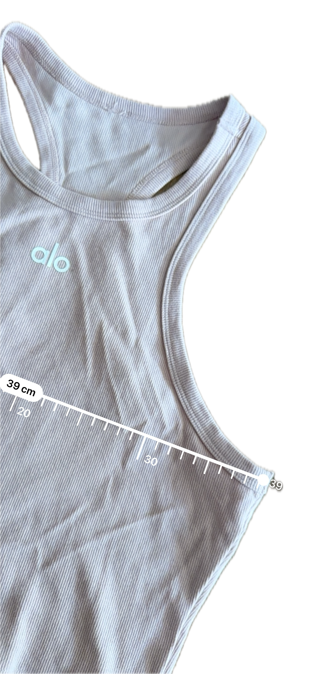 Crop top rosa talla L