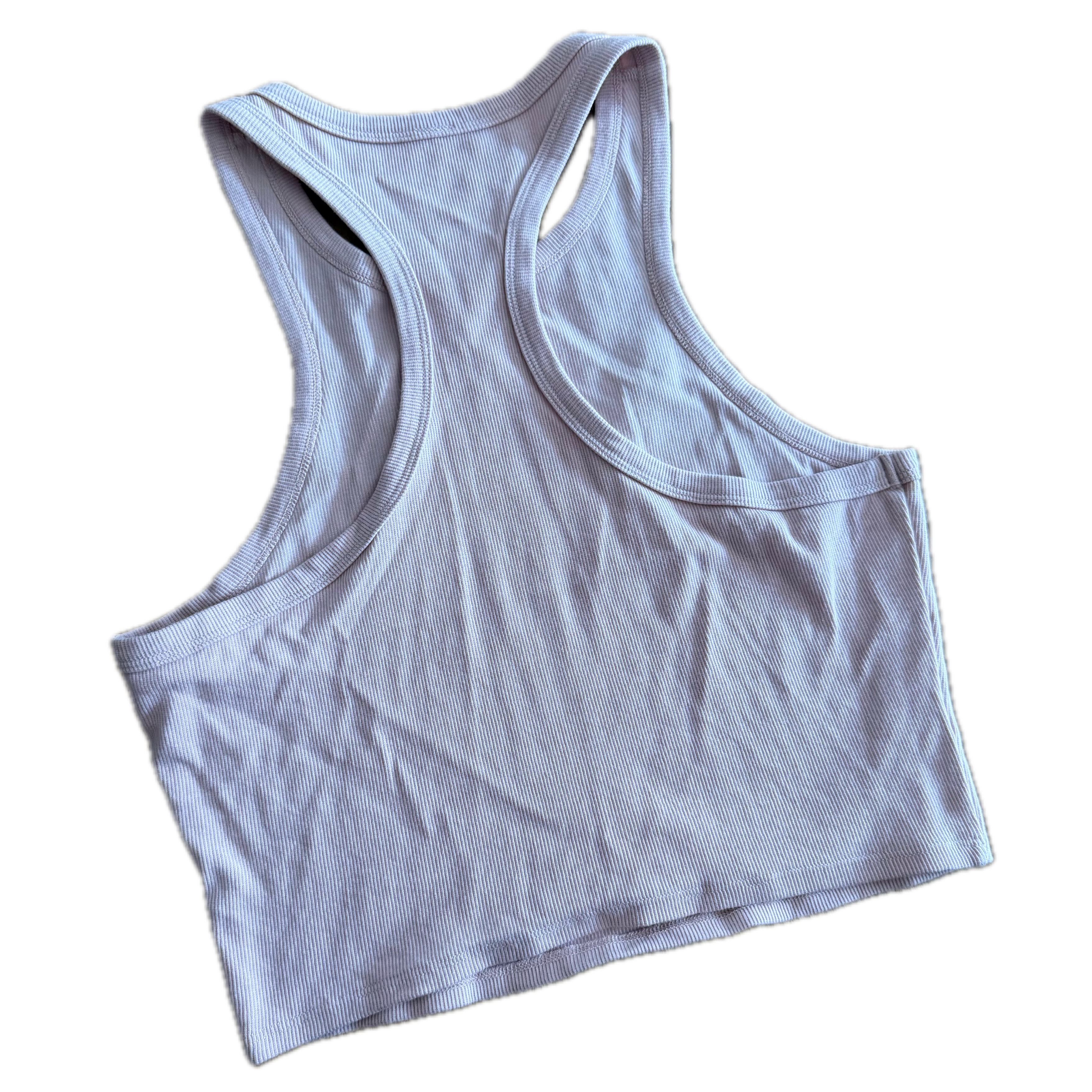 Crop top rosa talla L