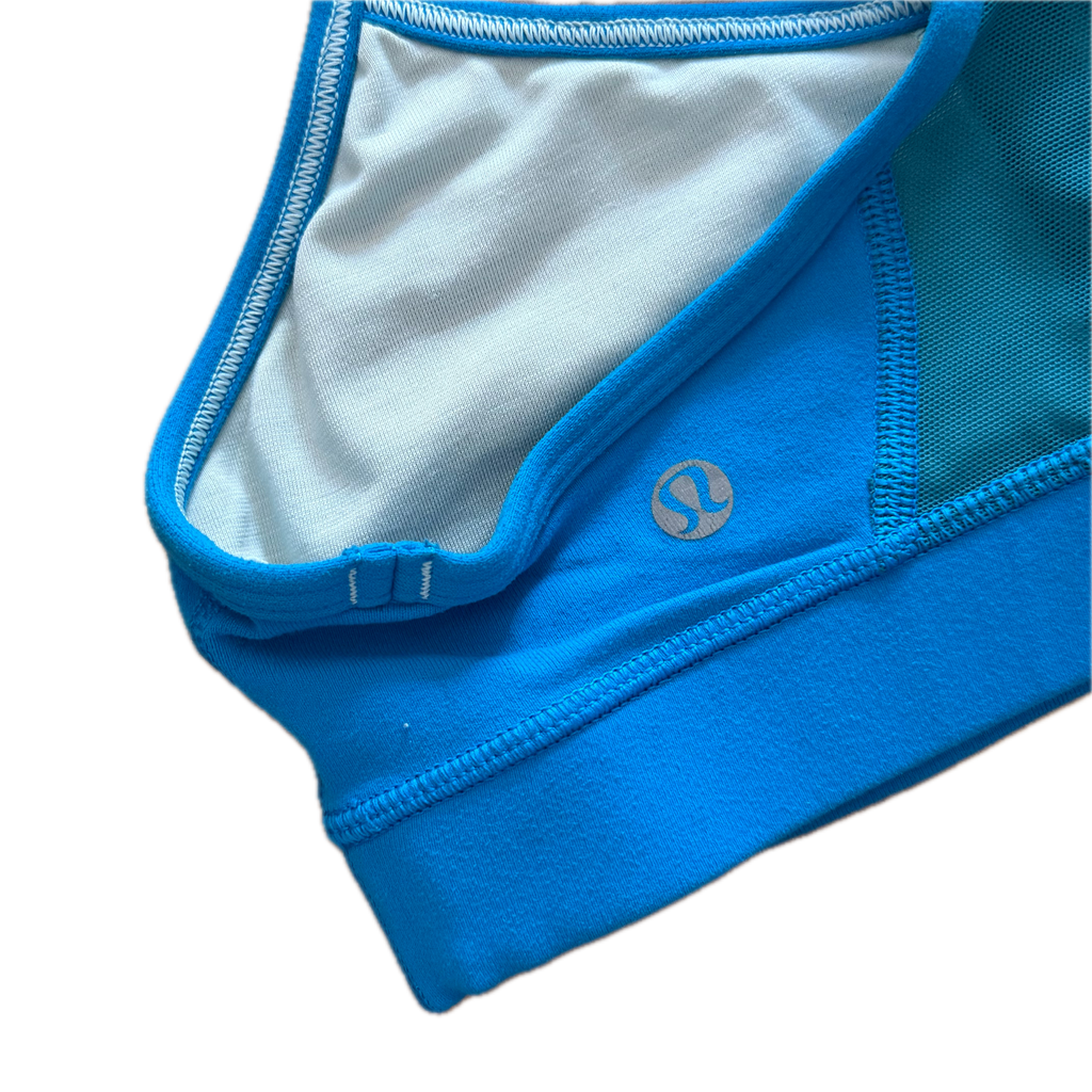 Top talla 4 azul rey low support