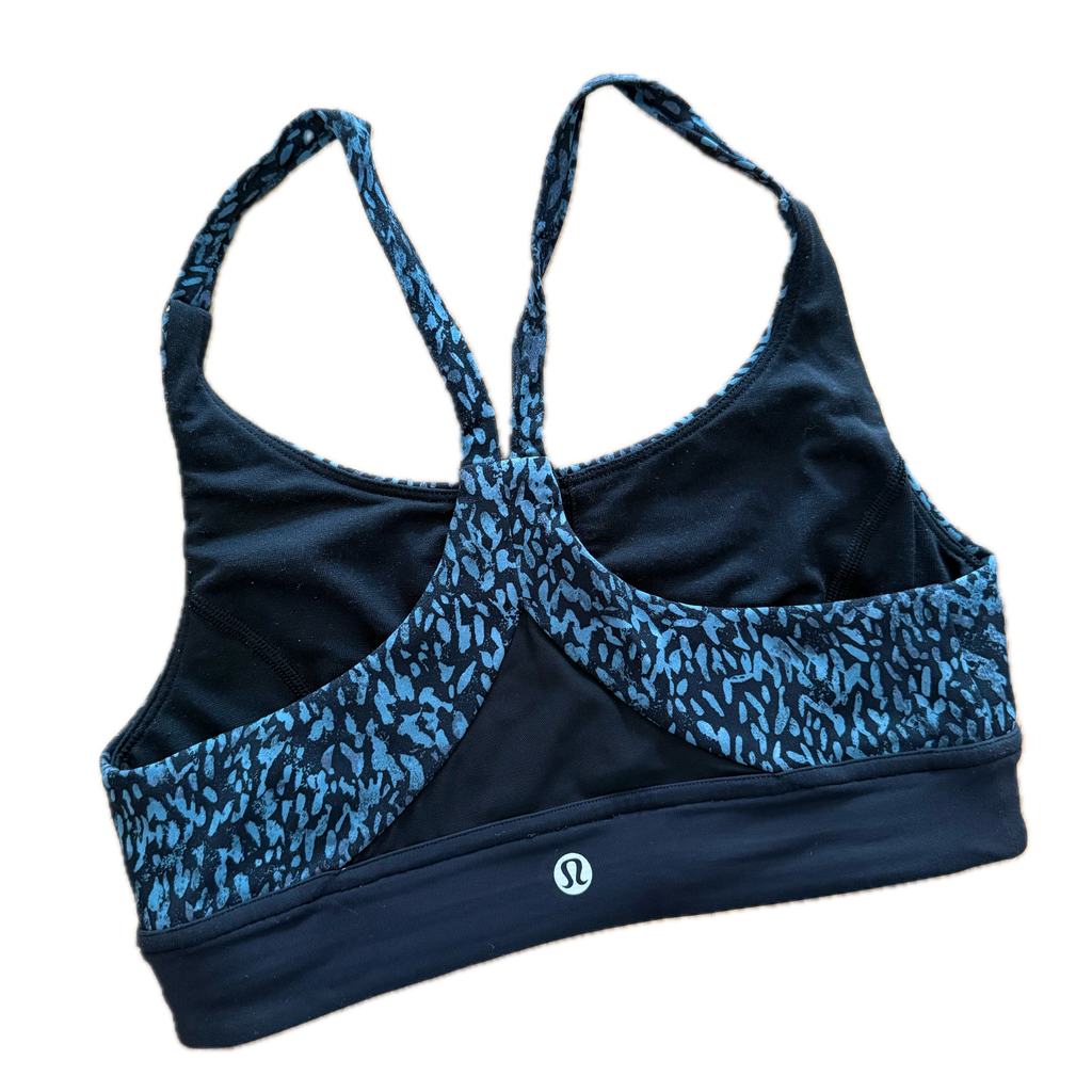 Top talla 4 print azul soporte medio