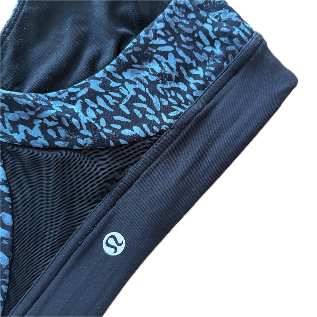 Top talla 4 print azul soporte medio