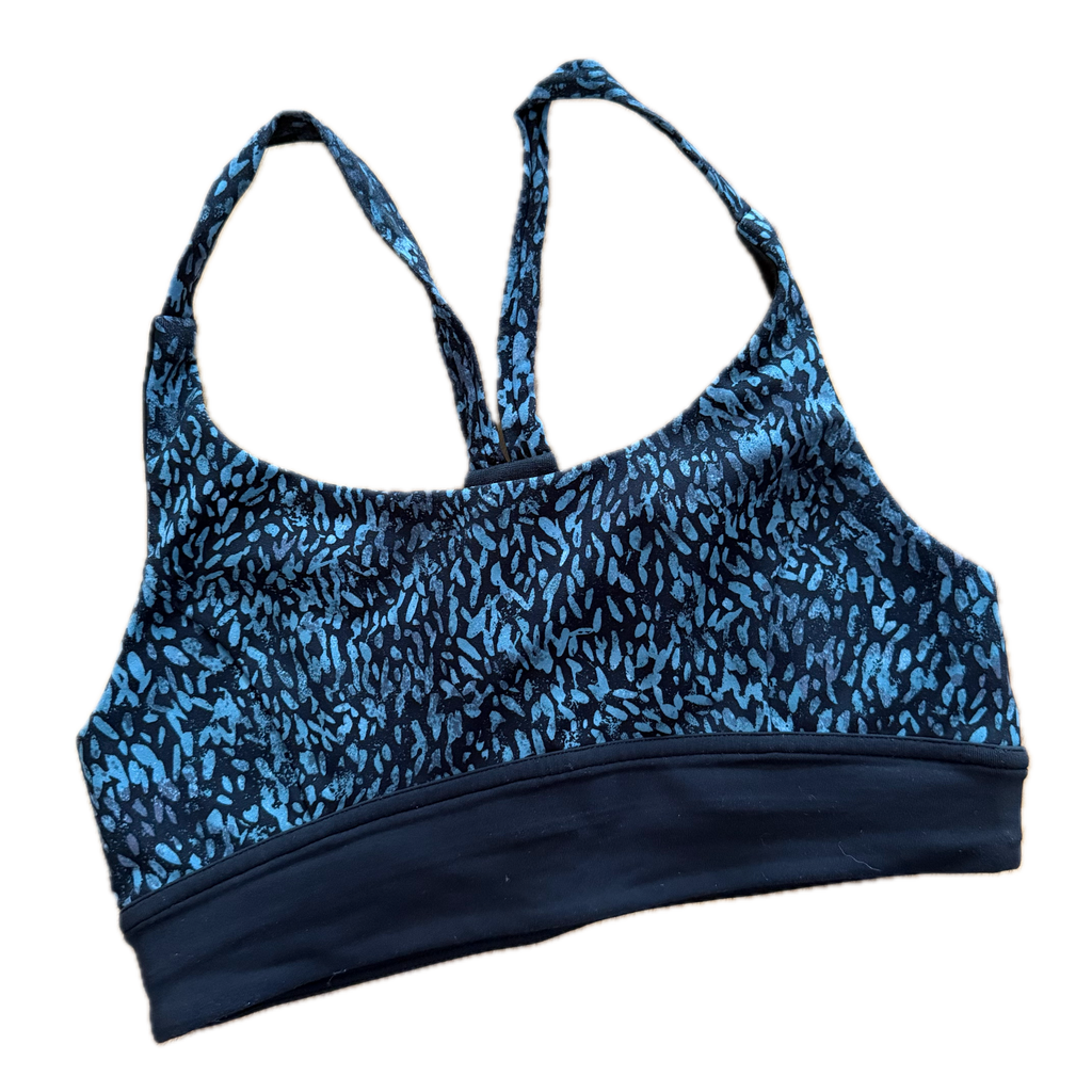 Top talla 4 print azul soporte medio