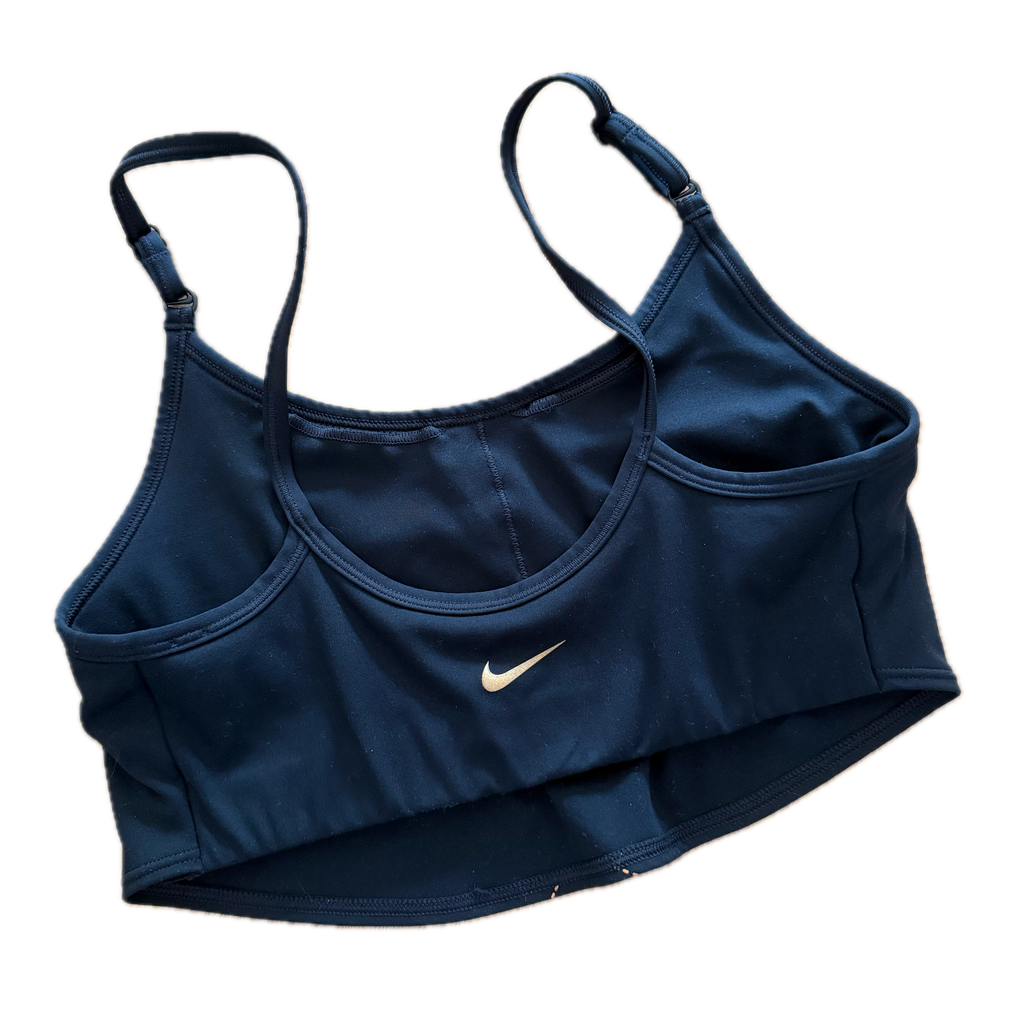 Top talla S negro soporte bajo