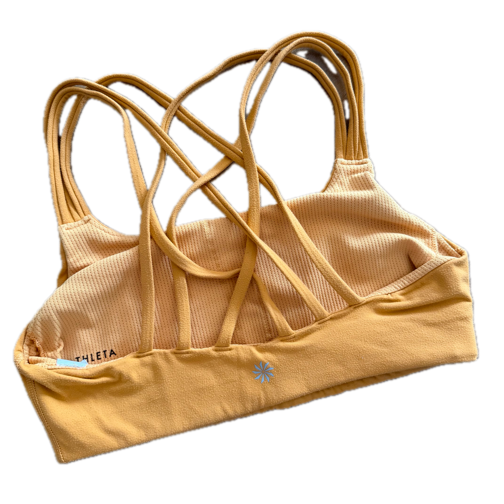 Top talla XS naranja soporte bajo