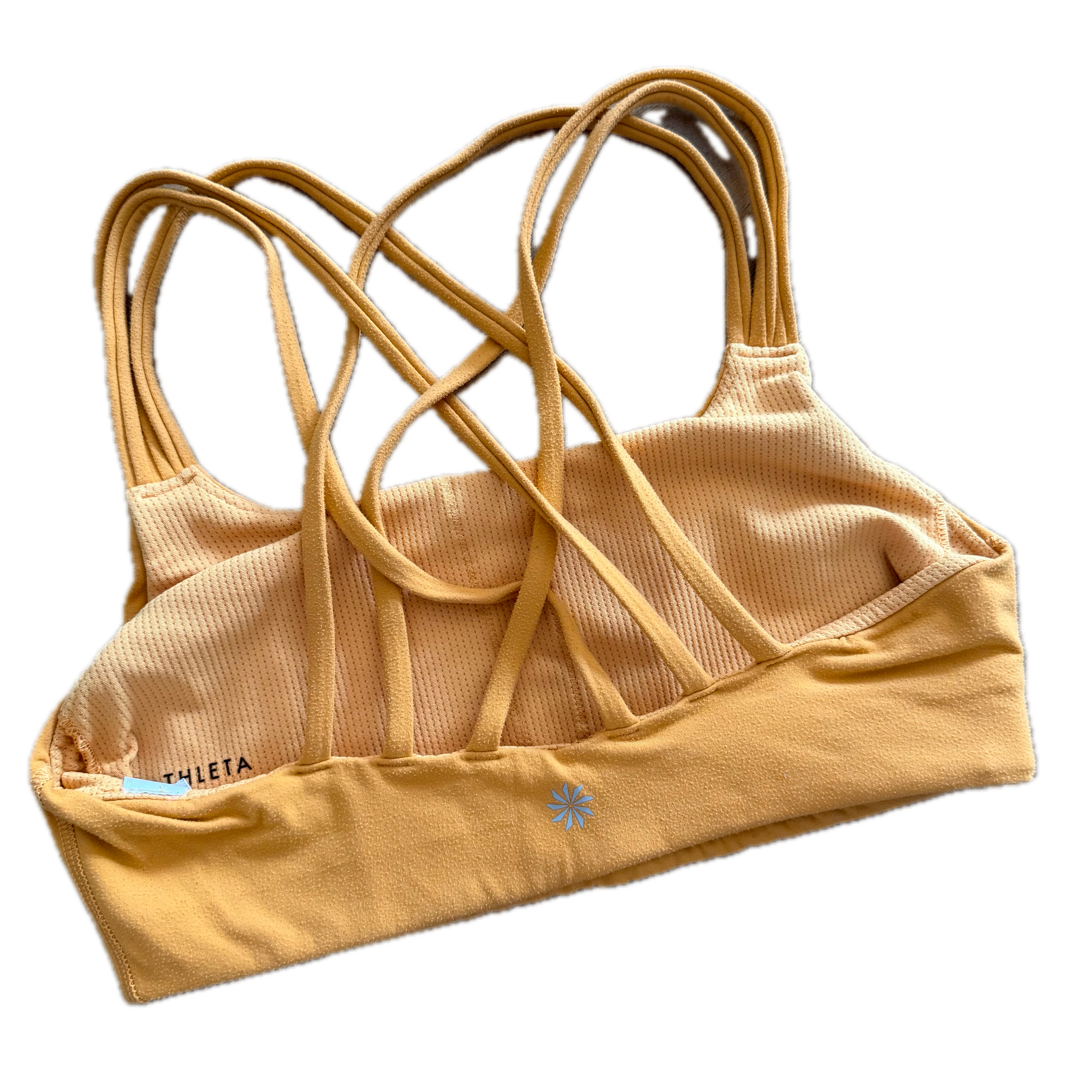 Top talla XS naranja soporte bajo