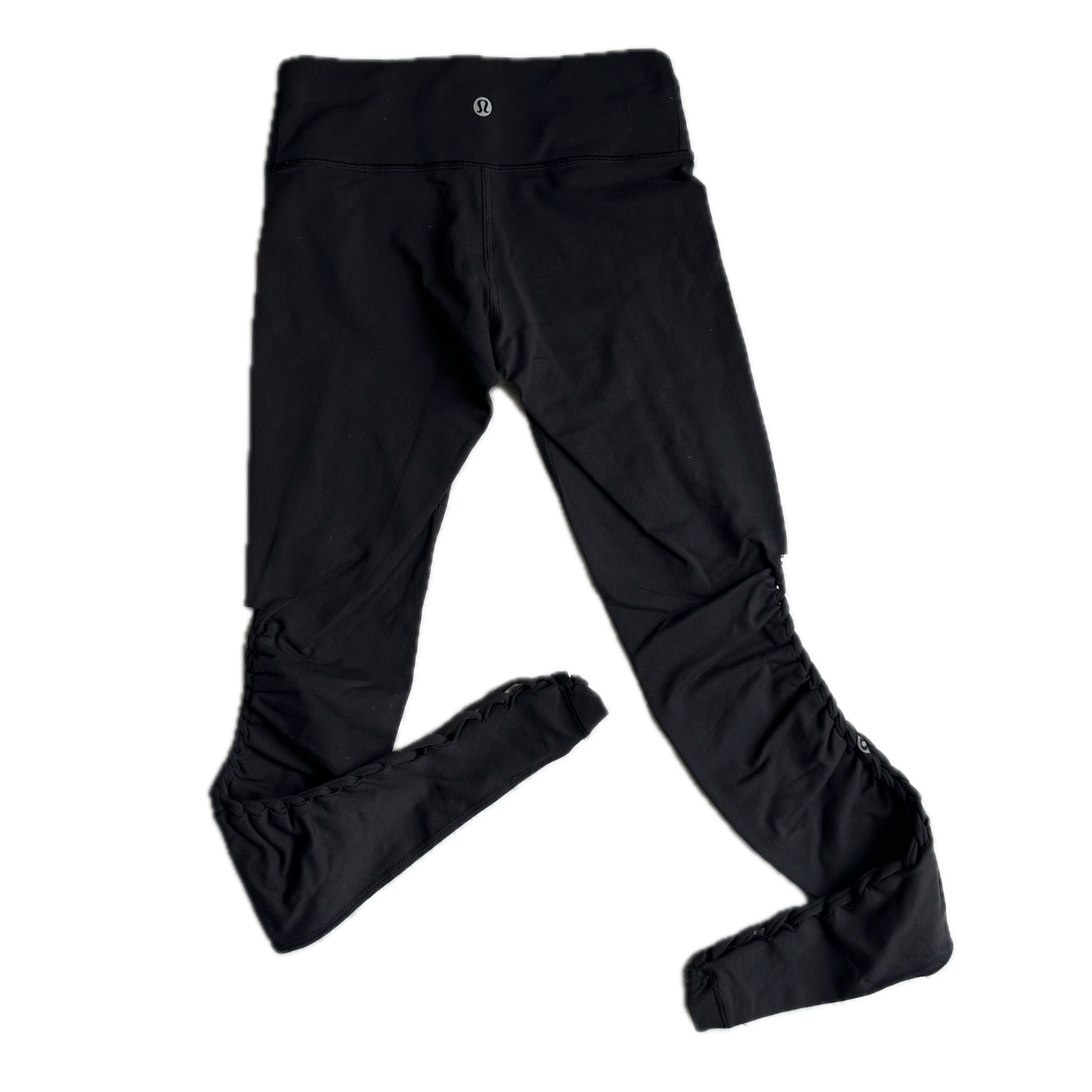 Legging 2 negro trenzado lateral