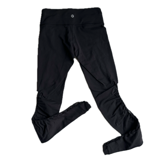 Legging 2 negro trenzado lateral
