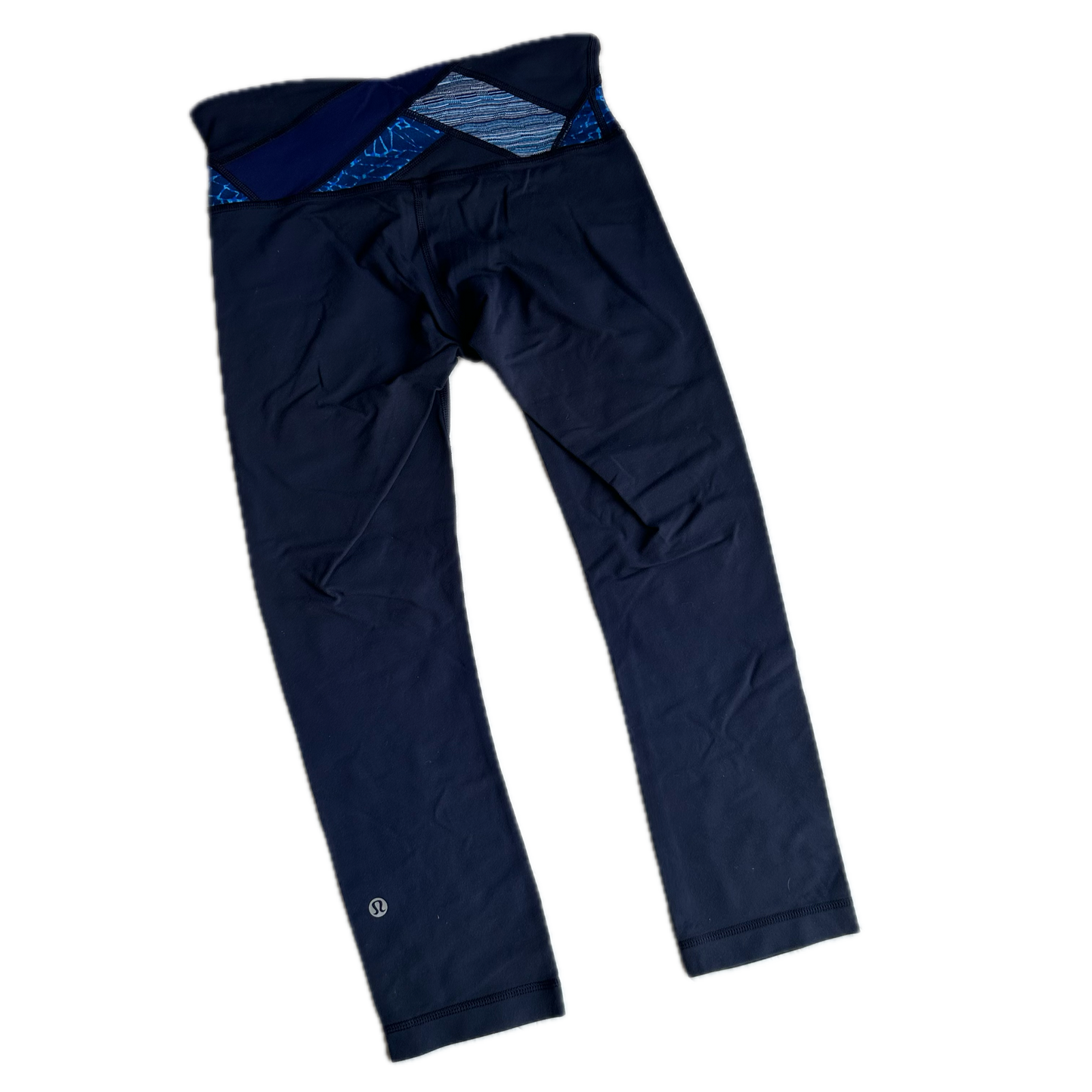 Legging 4 azul marino pretina