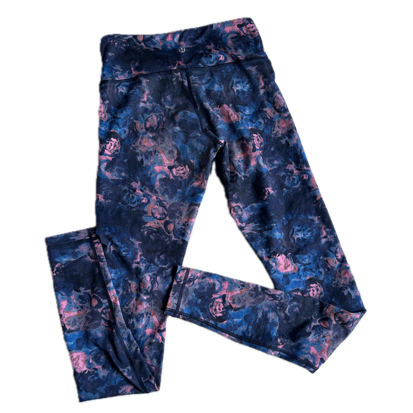 Legging 4 print azules y rosas