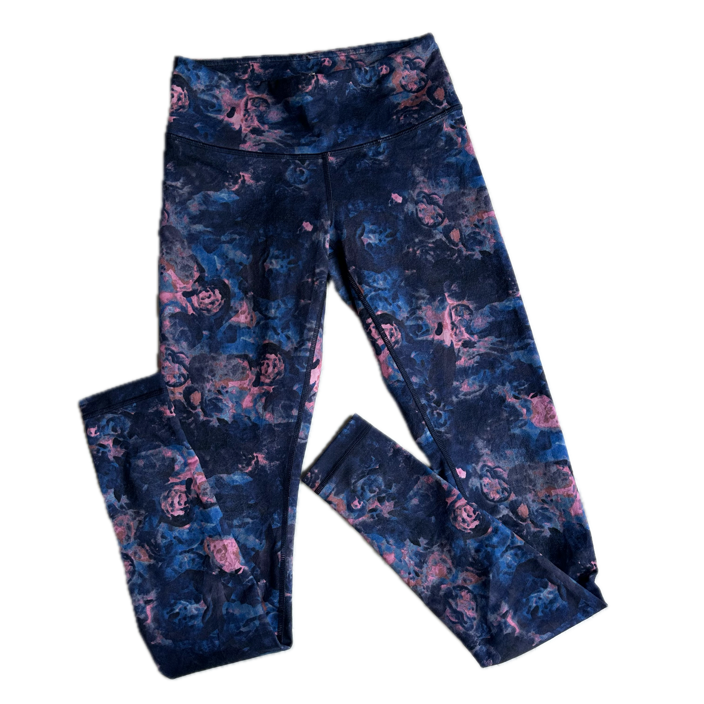 Legging 4 print azules y rosas