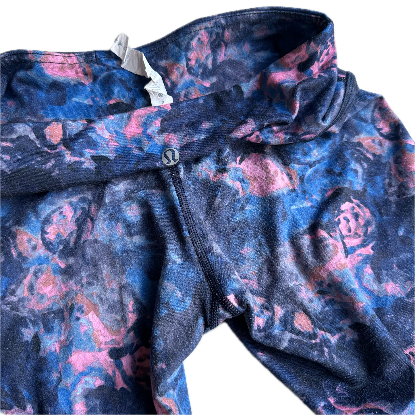 Legging 4 print azules y rosas