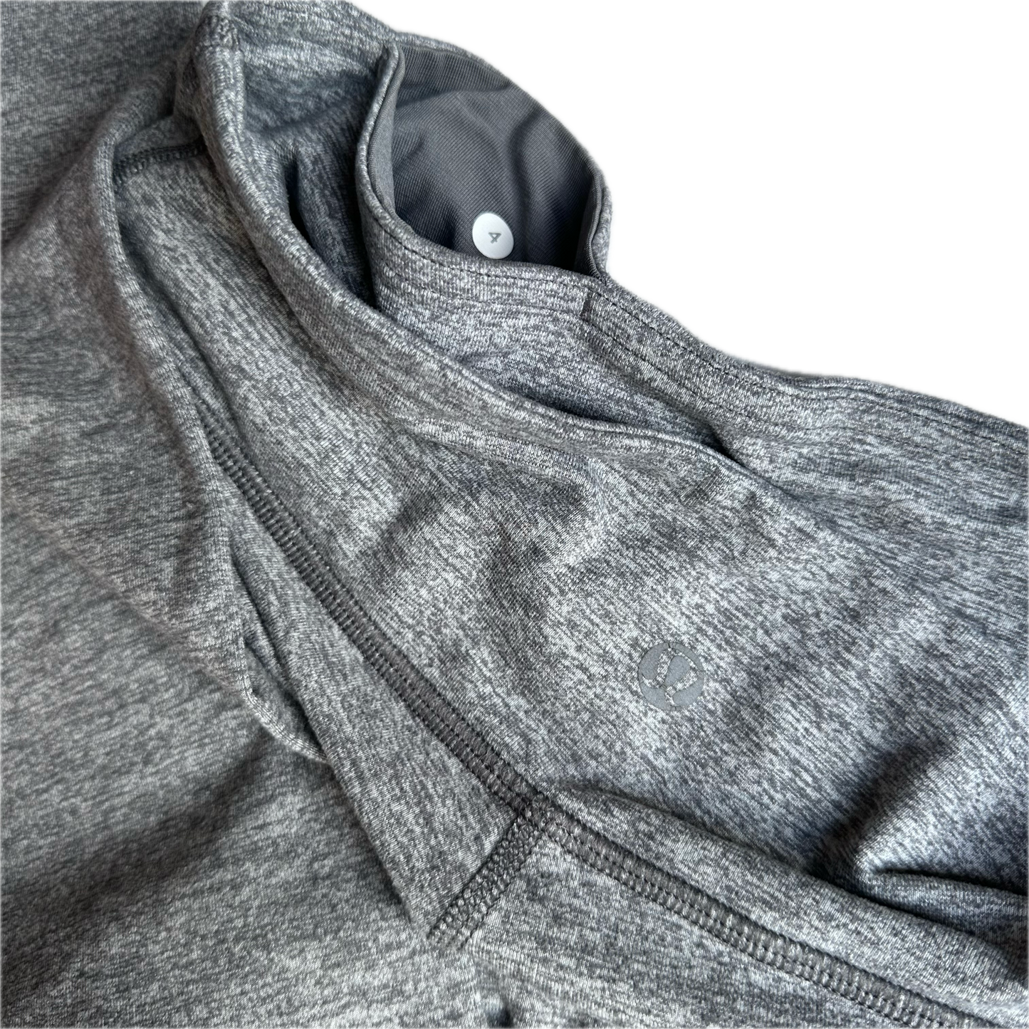 Legging 4 gris jaspeado