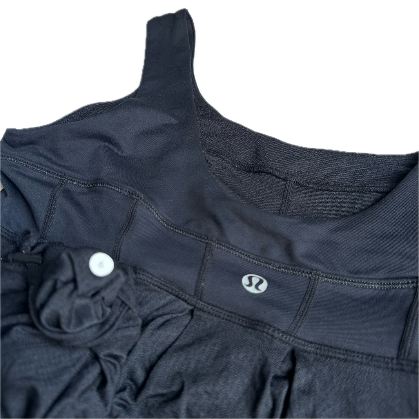 Tank top 6 negro holgado