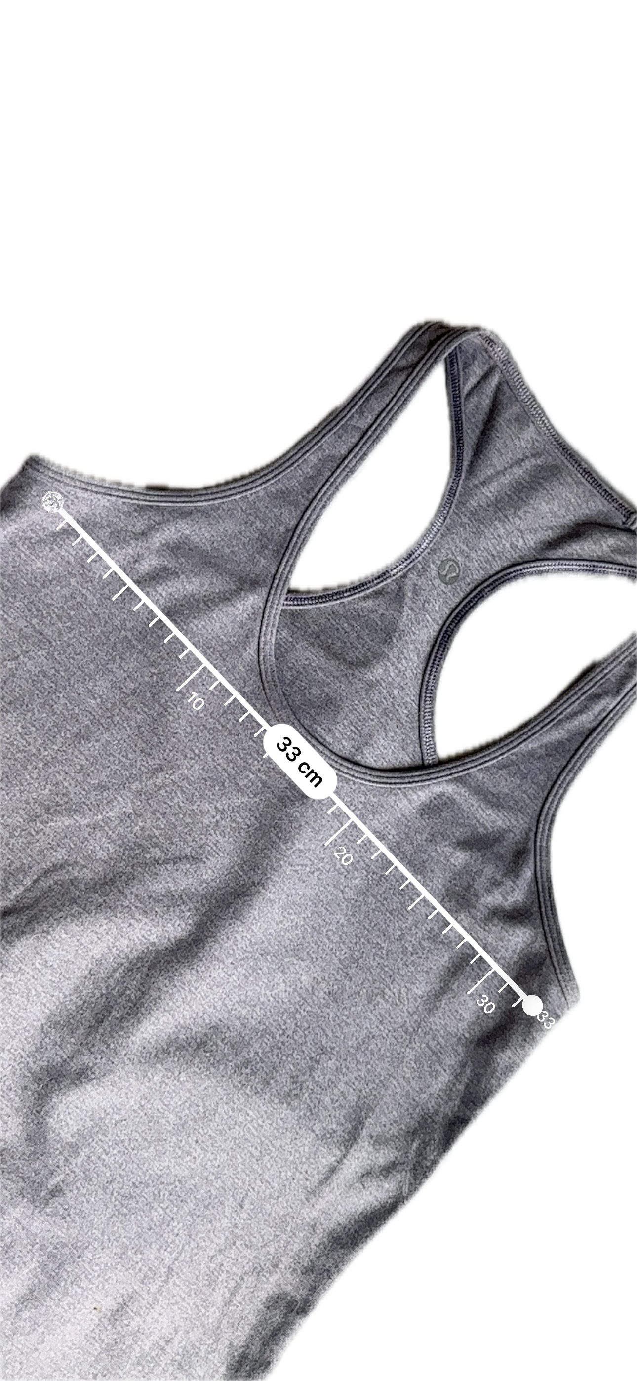 Tank 6 gris lila jaspeado