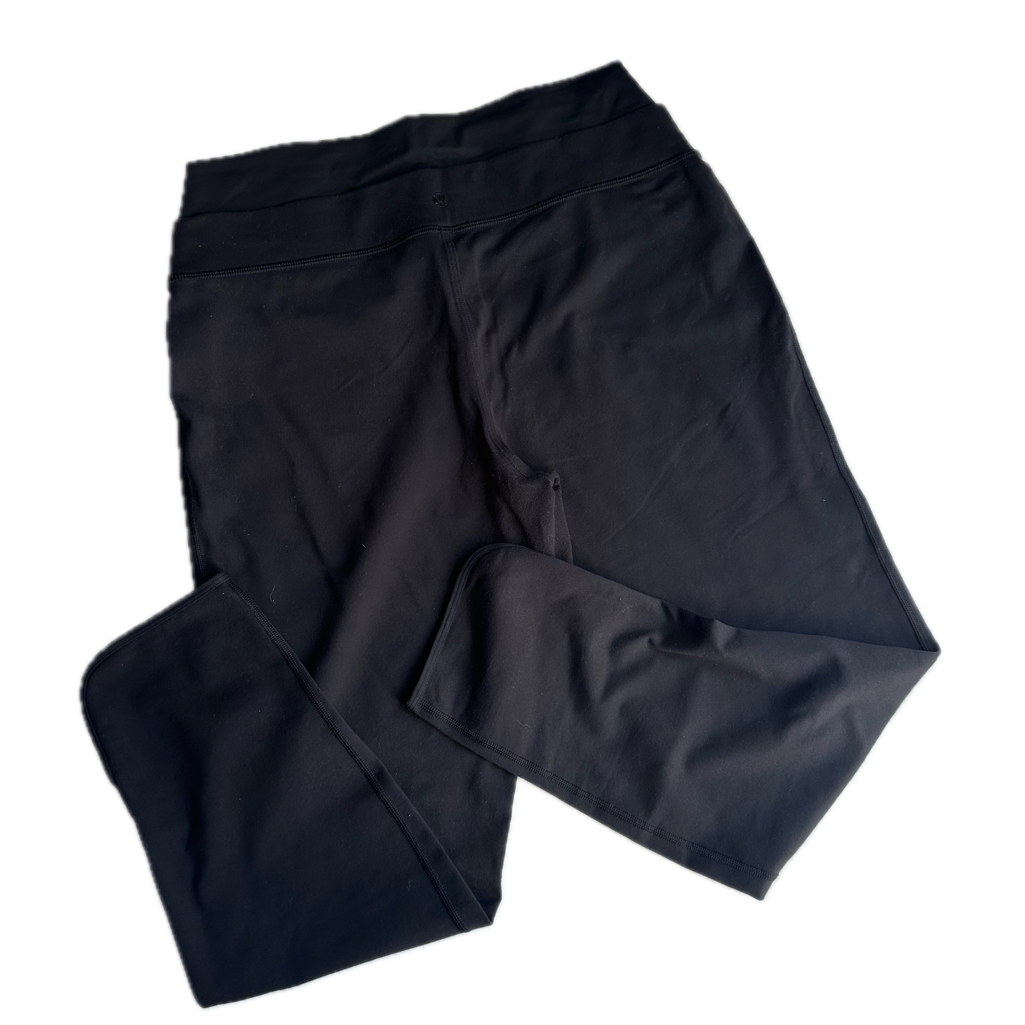 Legging 8 negro doble pretina