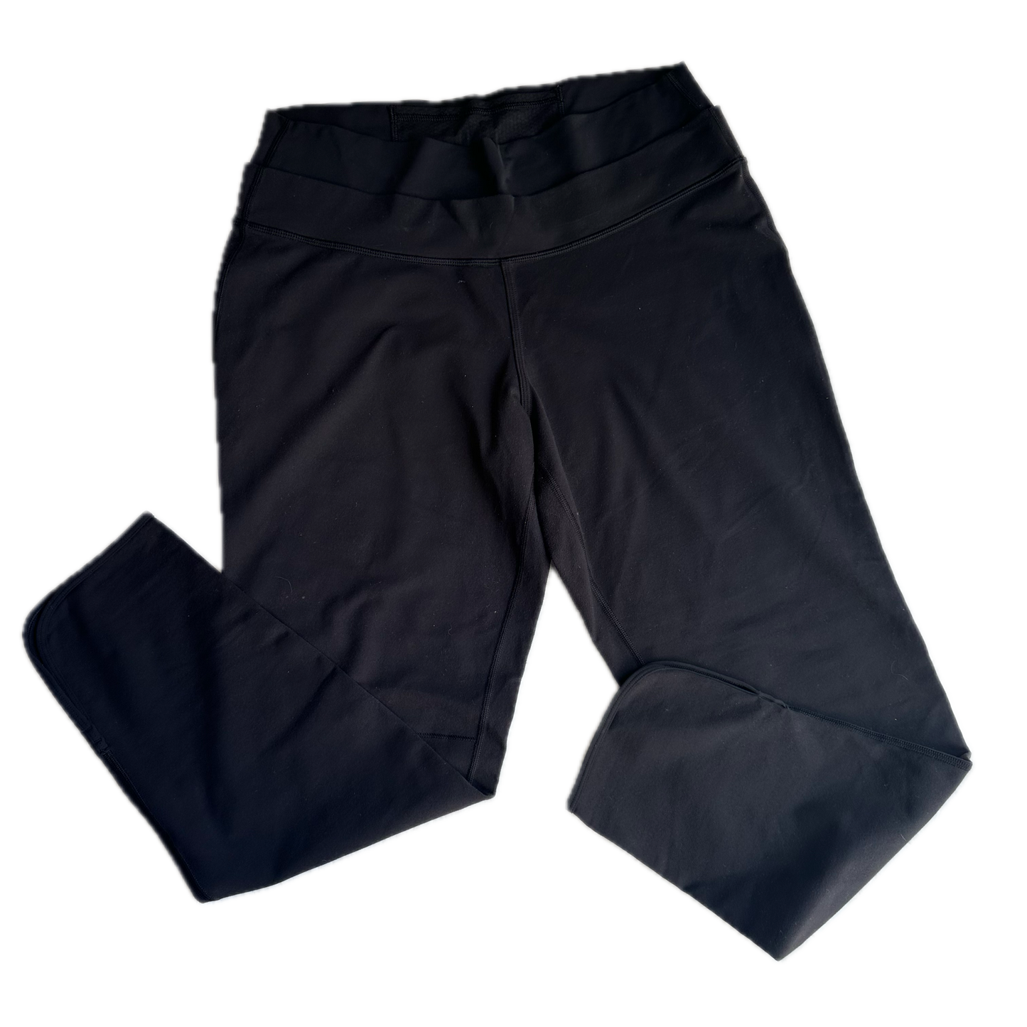 Legging 8 negro doble pretina