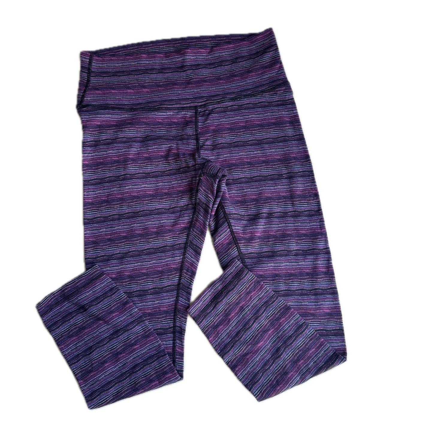 Legging 8 rayas moradas