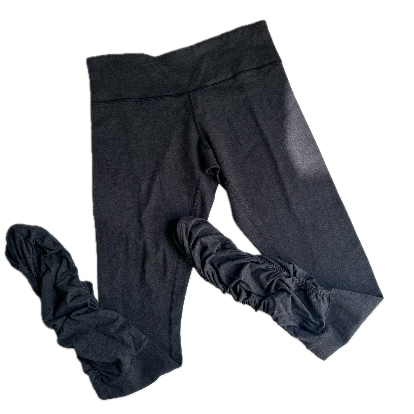 Legging 8 gris oscuro con calentadores