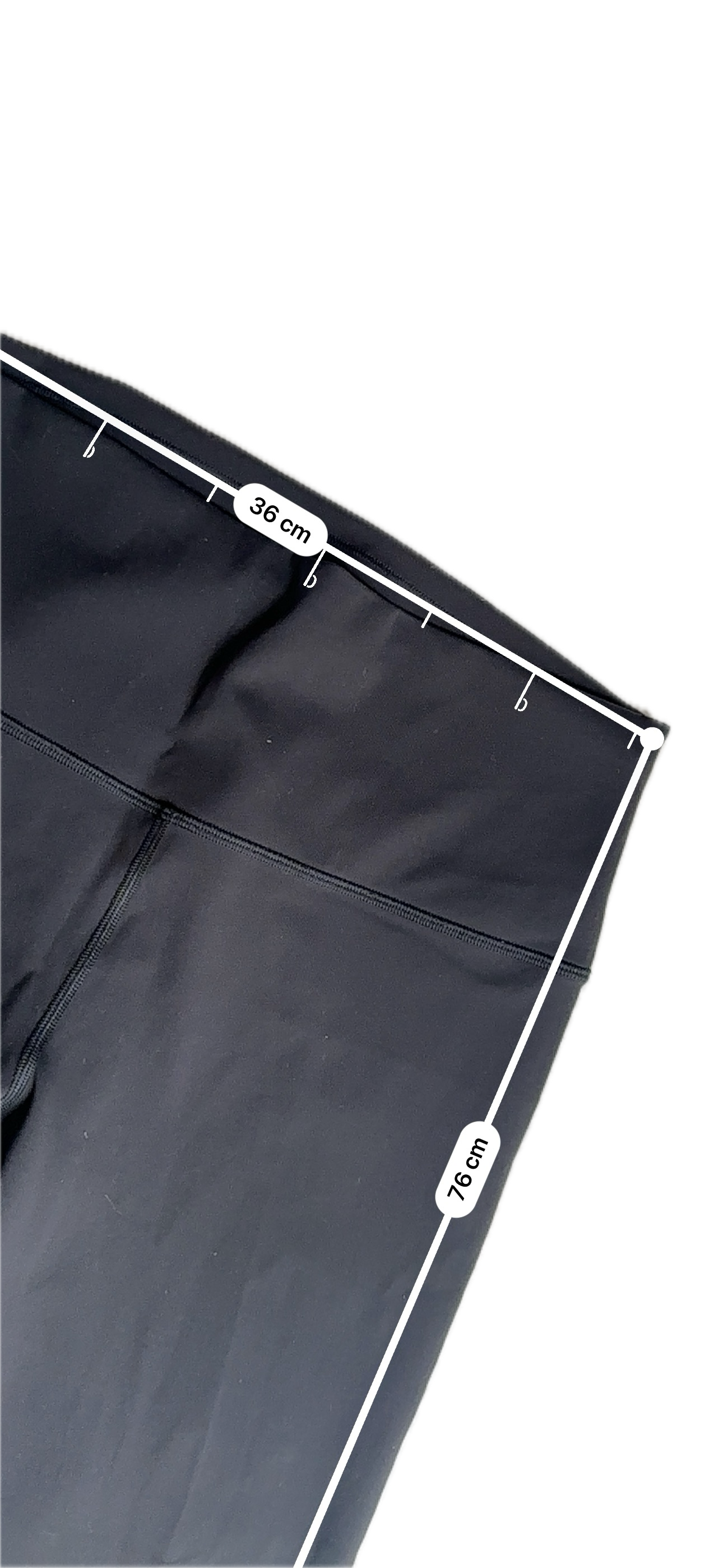 Legging 10 y 12 negro liso