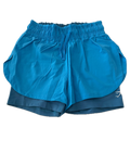 Short talla XS azul con licra interior