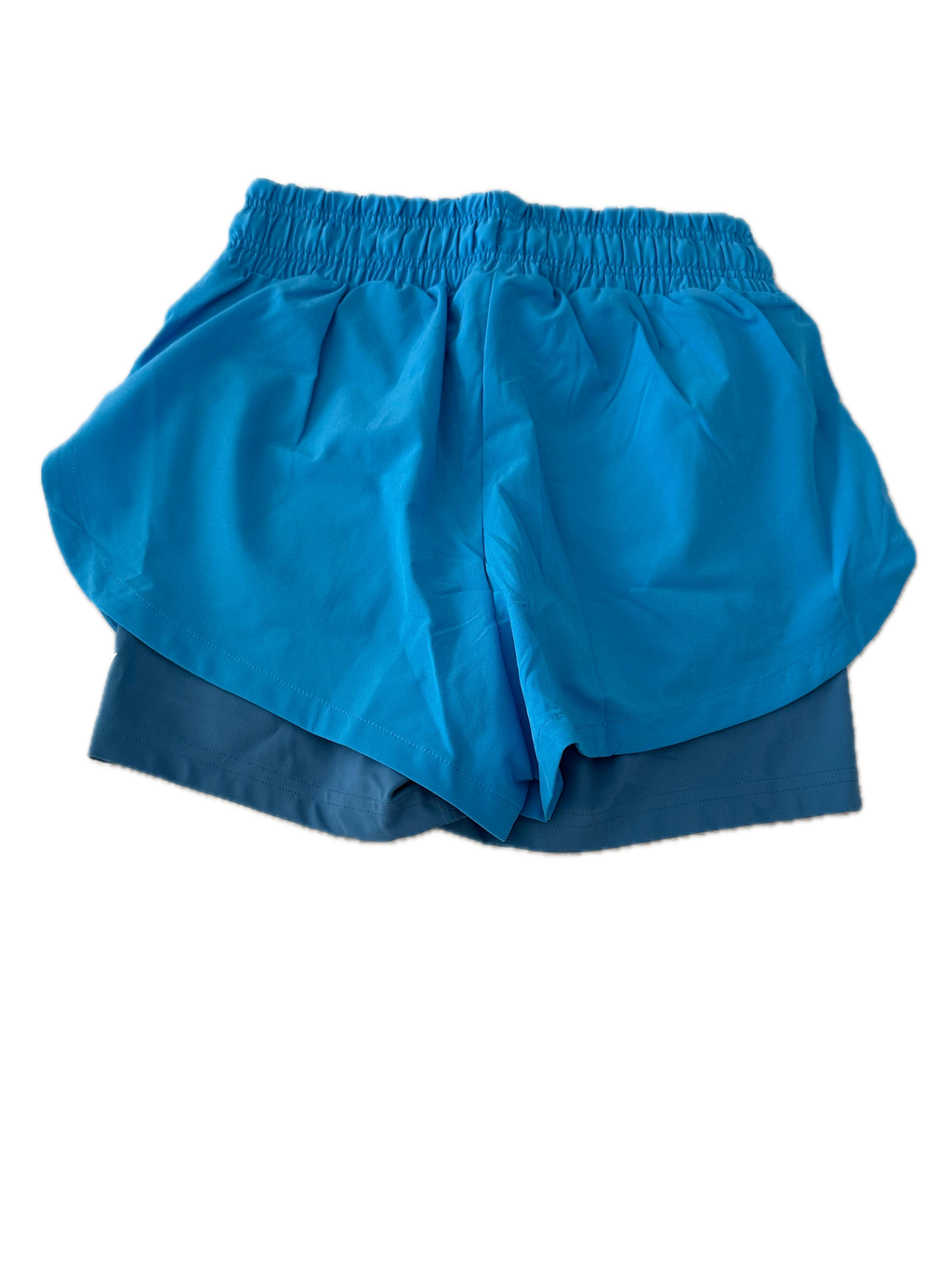 Short talla XS azul con licra interior