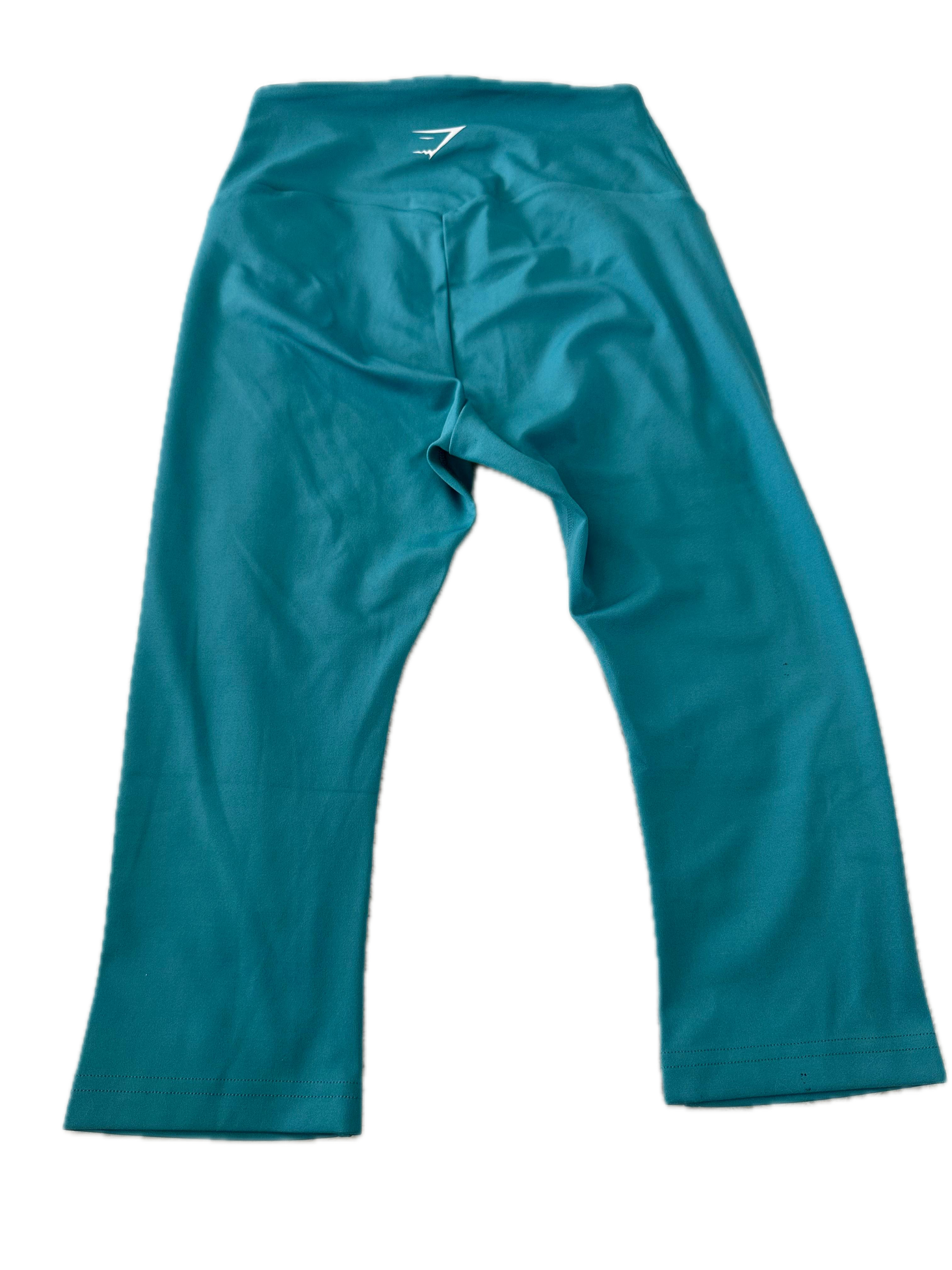 Legging ¾ talla S azul aqua