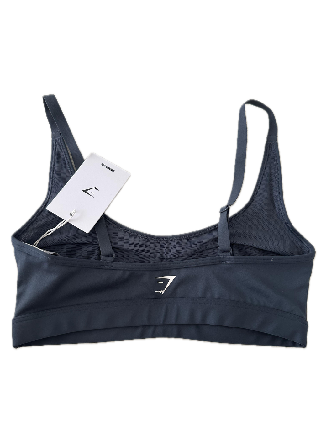 Top talla S azul petróleo