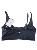 Top talla S azul petróleo