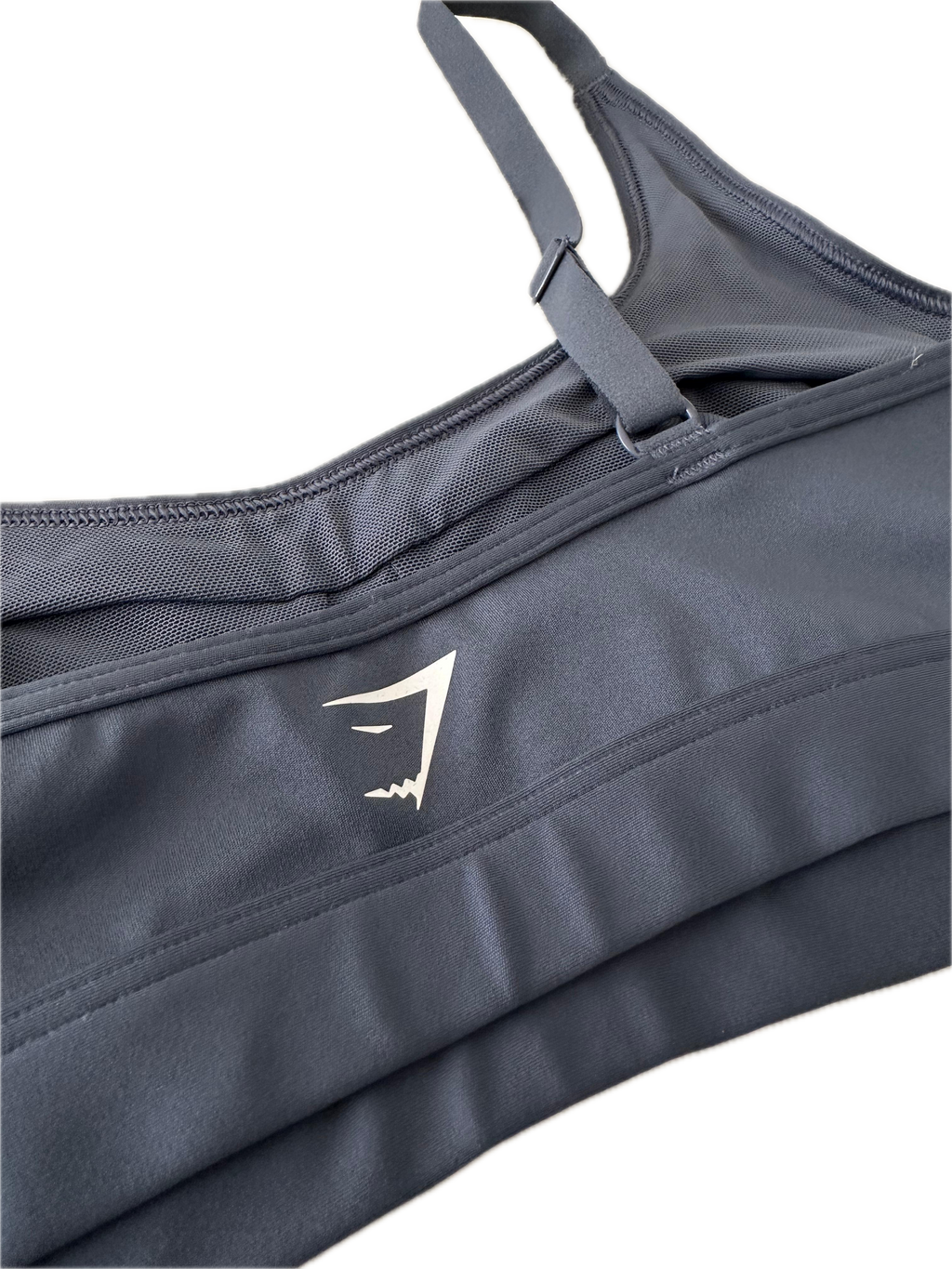 Top talla S azul petróleo