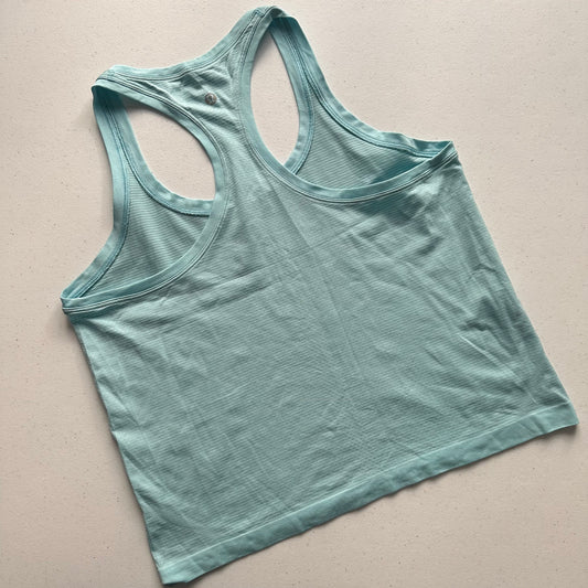 Racerback crop tank 10 Lululemon azul
