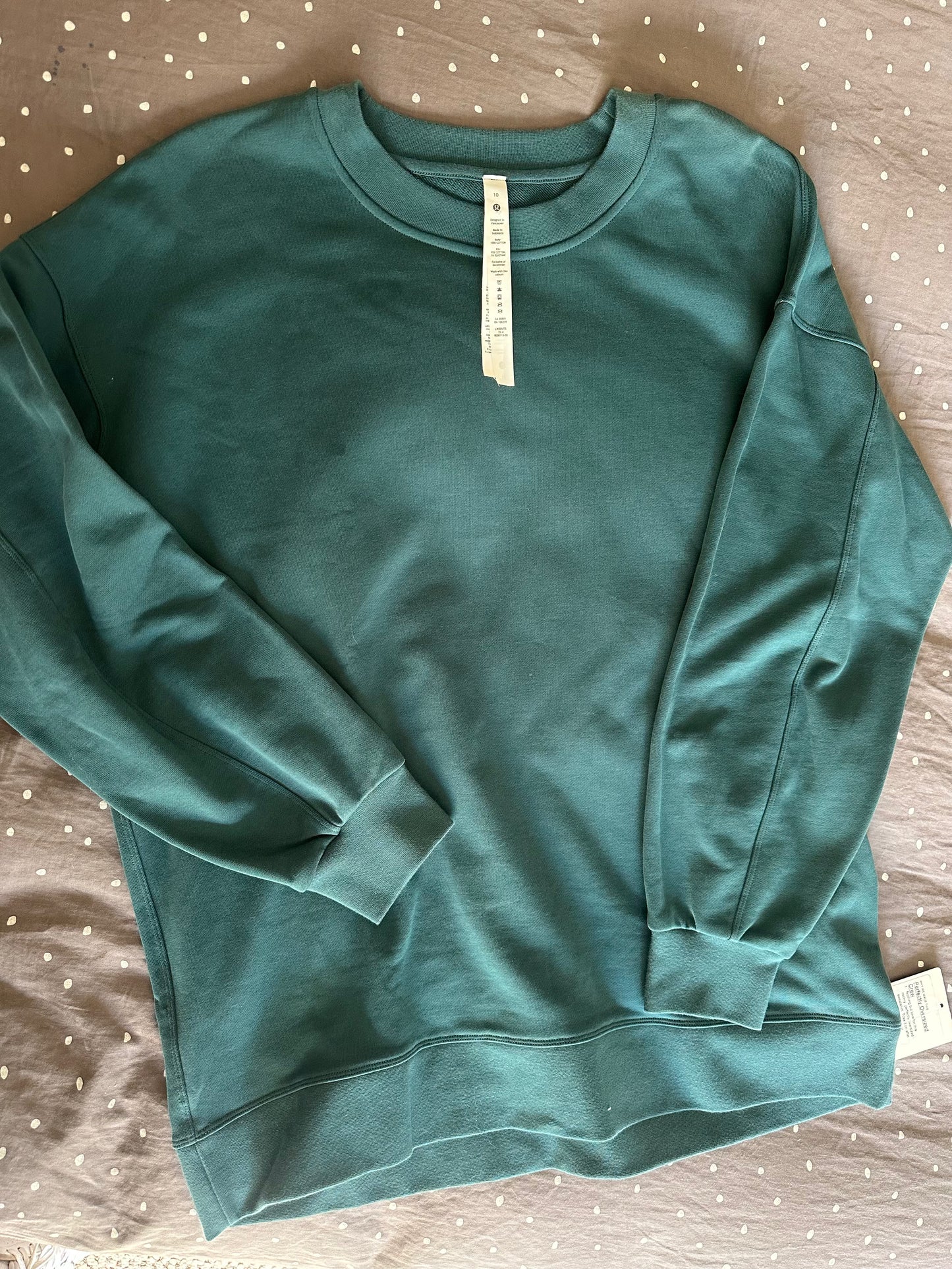 Perfectly oversized crew talla 10