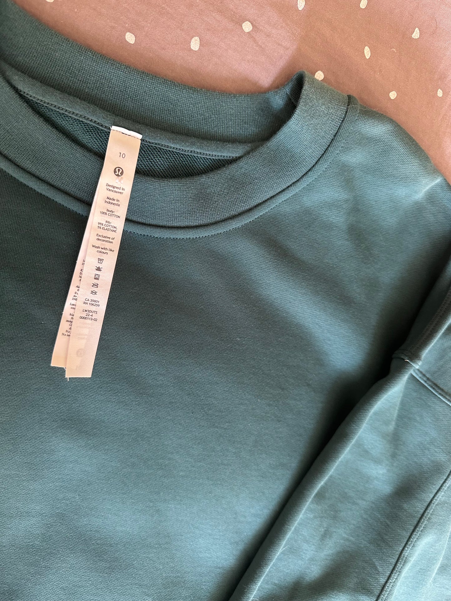 Perfectly oversized crew talla 10