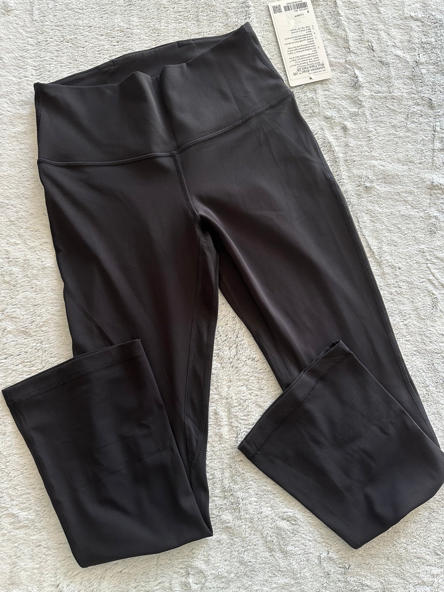 Align mini flare pant 8 28" negro