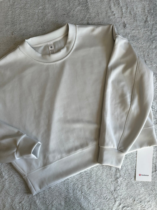 Oversized crop crew 8 perla